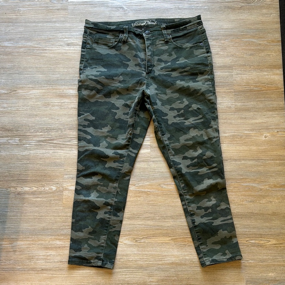 Camouflage Women Jeans